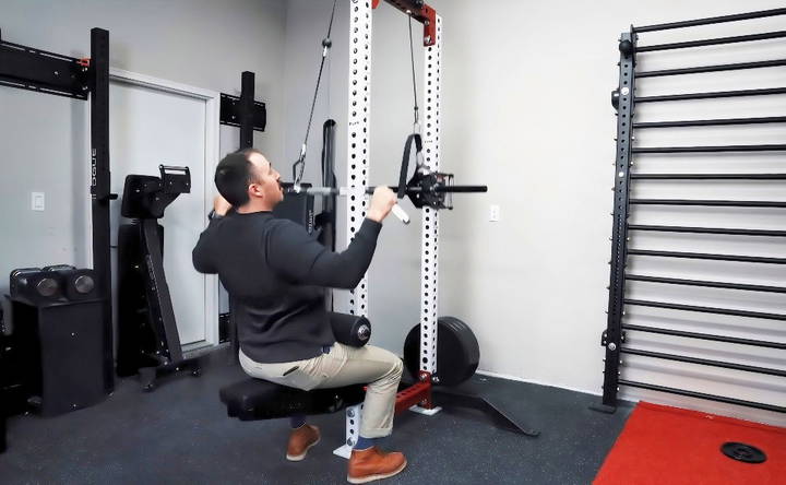 building a lat pulldown