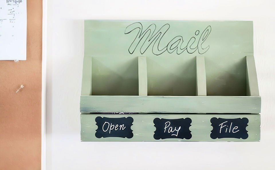 building a mail organizer at home