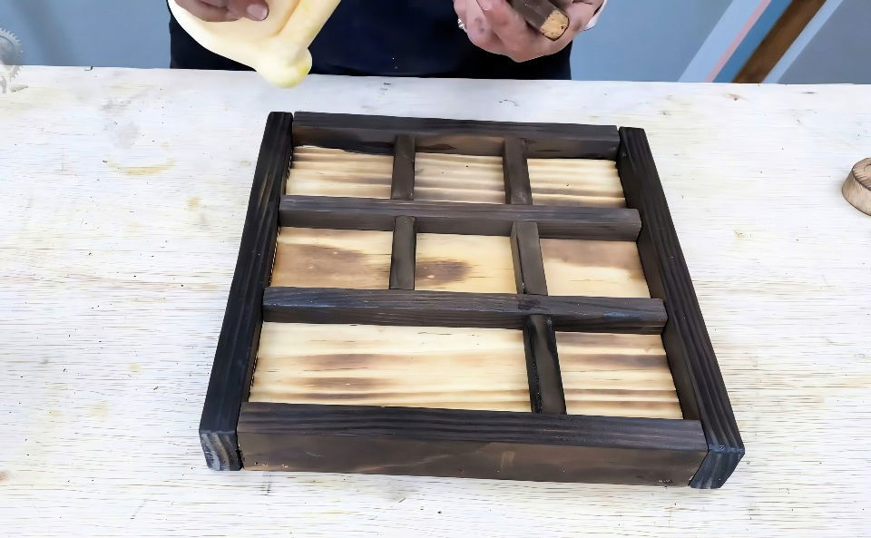 building a tic tac toe game board