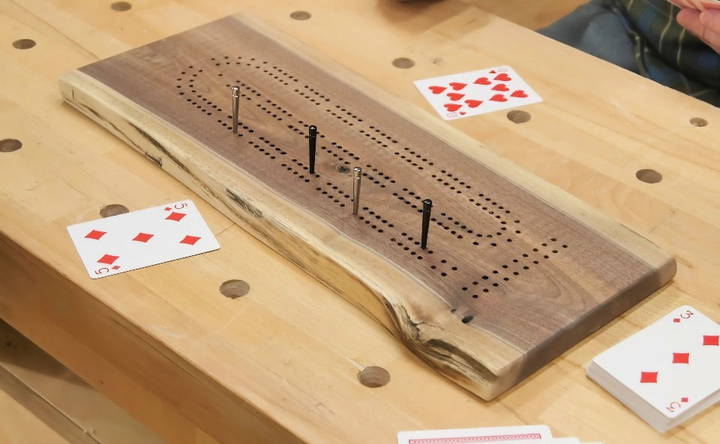 building your own cribbage board