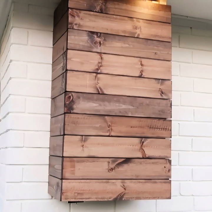 diy breaker box cover with a door