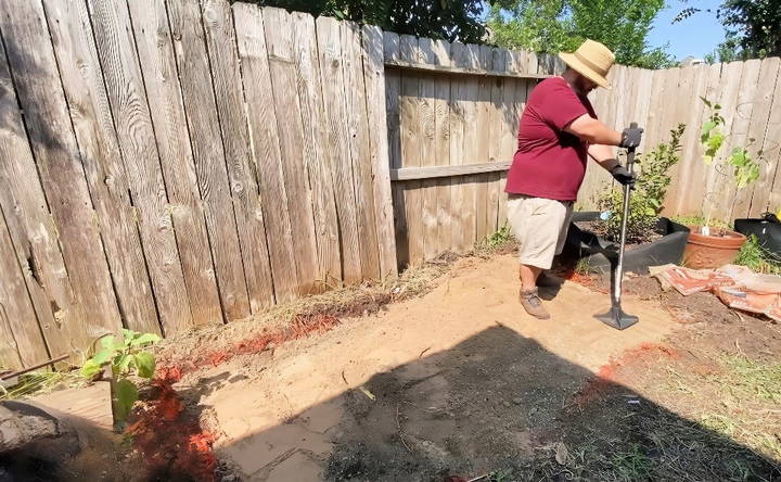 diy stone raised garden bed