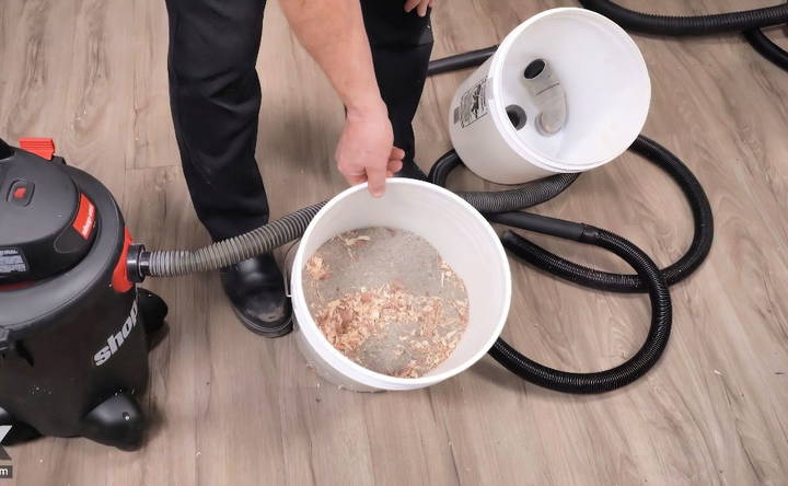 easy homemade dust collector