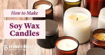 easy way to make soy wax candles