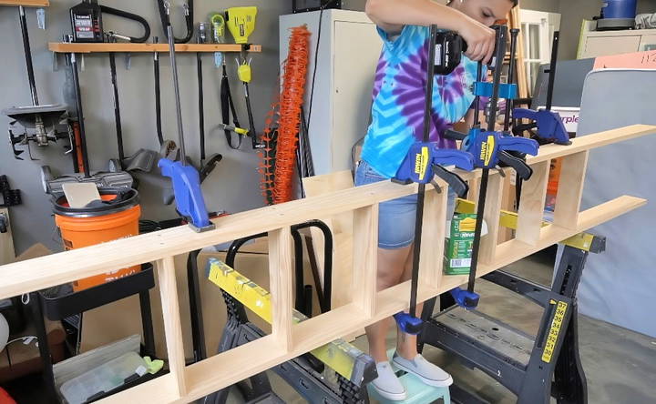 free library ladder woodworking plan