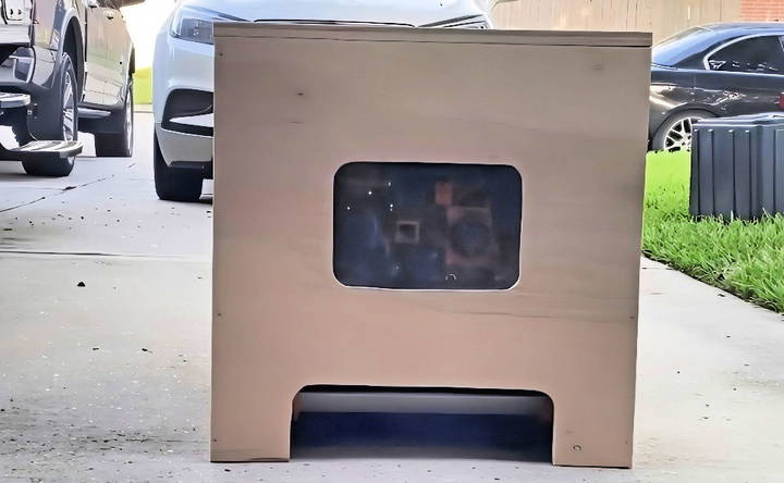 free rv generator box woodworking plan