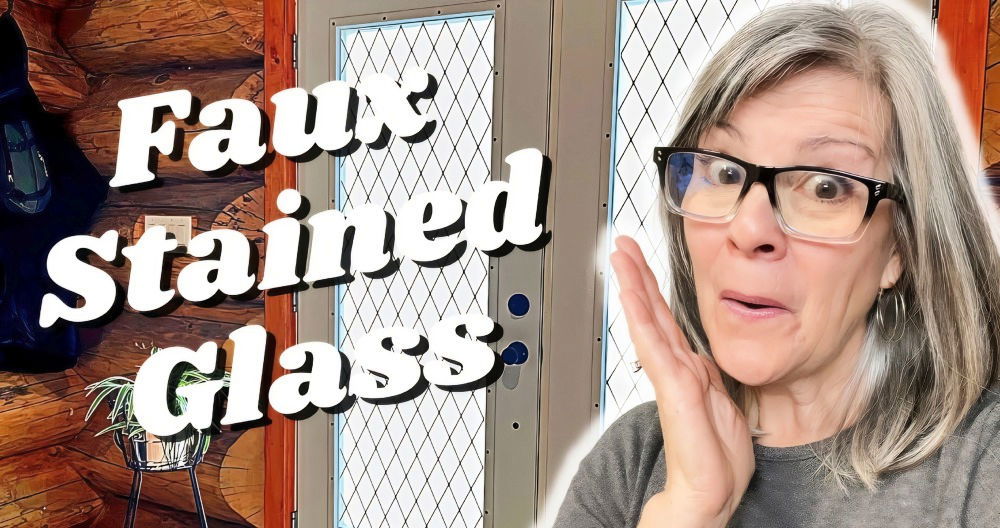 How to Make a DIY Faux Stained Glass