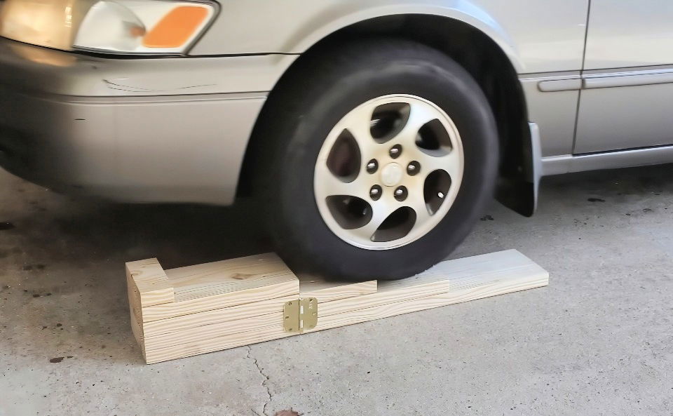 homemade wooden car ramps