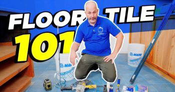 how do you install floor tiles