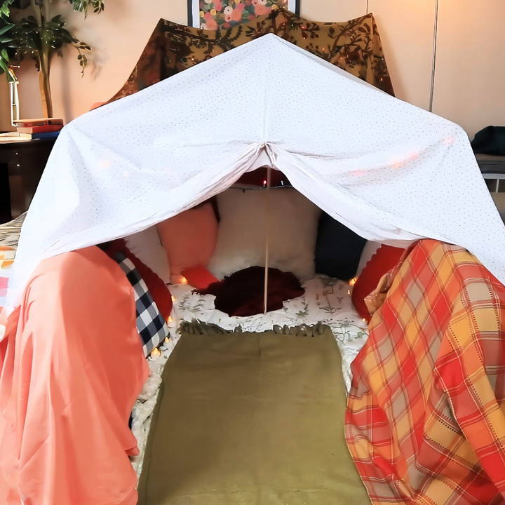 how to build a blanket fort