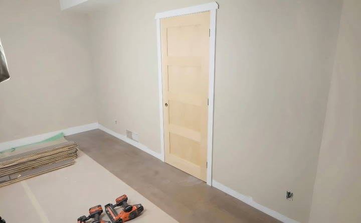 how to build a door trim