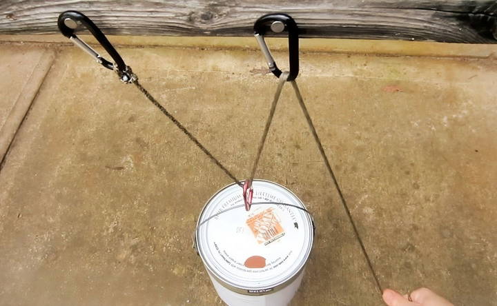 how to build a pulley system