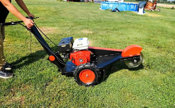 how to build a stump grinder