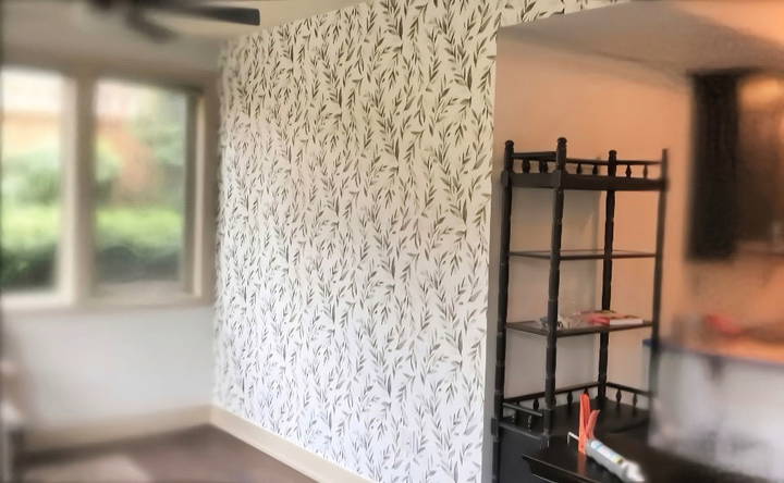 how to install wallpaper on wall