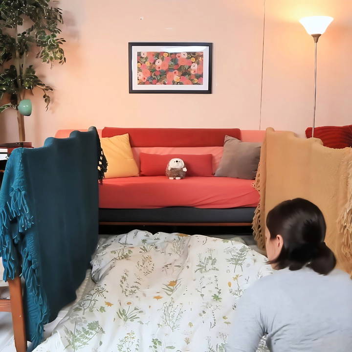 how to make a blanket fort