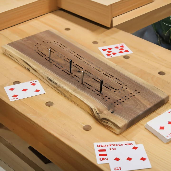 how to make a cribbage board