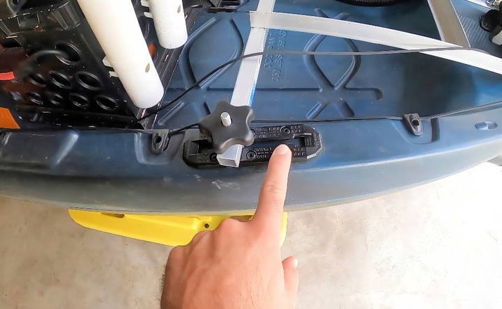 how to make a kayak trolling motor mount