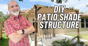 how to make a patio shade