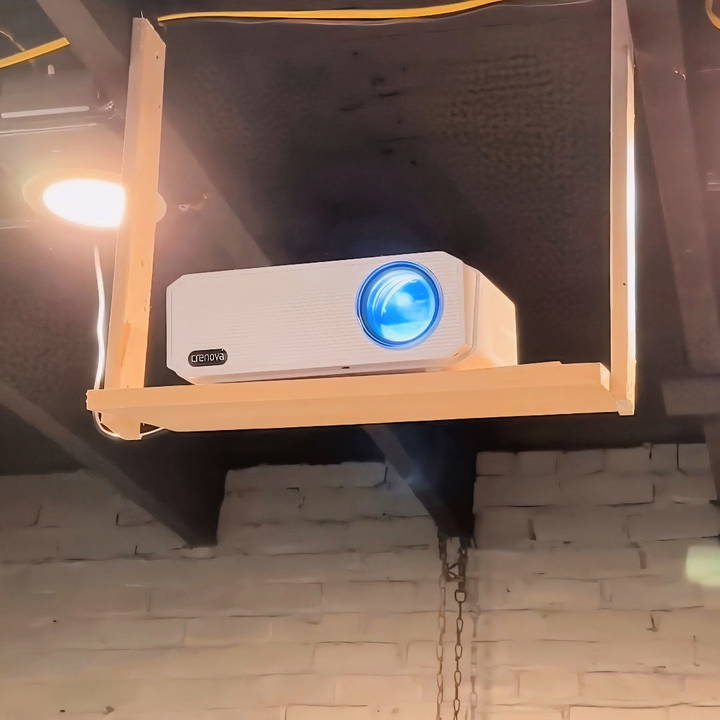 how to make a projector ceiling mount