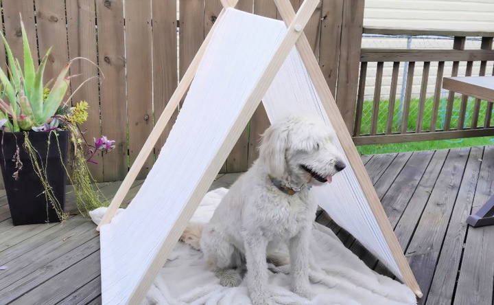 how to make your own teepee tent