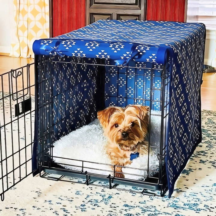 how to sew a dog crate cover