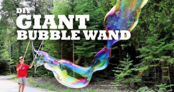 make your own bubble wand