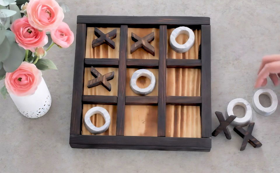 make your own tic tac toe board