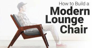 making a lounge chair with wood