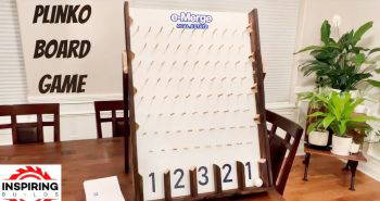 making a plinko board at home