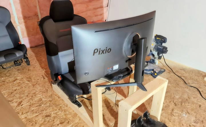 making a wooden sim rig