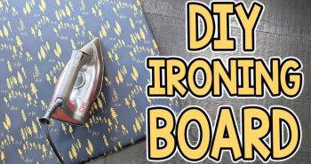 making an ironing board a home