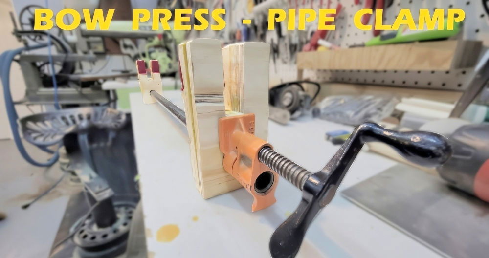 Homemade DIY Bow Press
