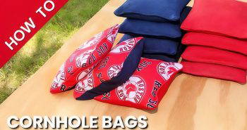 quick and easy diy cornhole bags