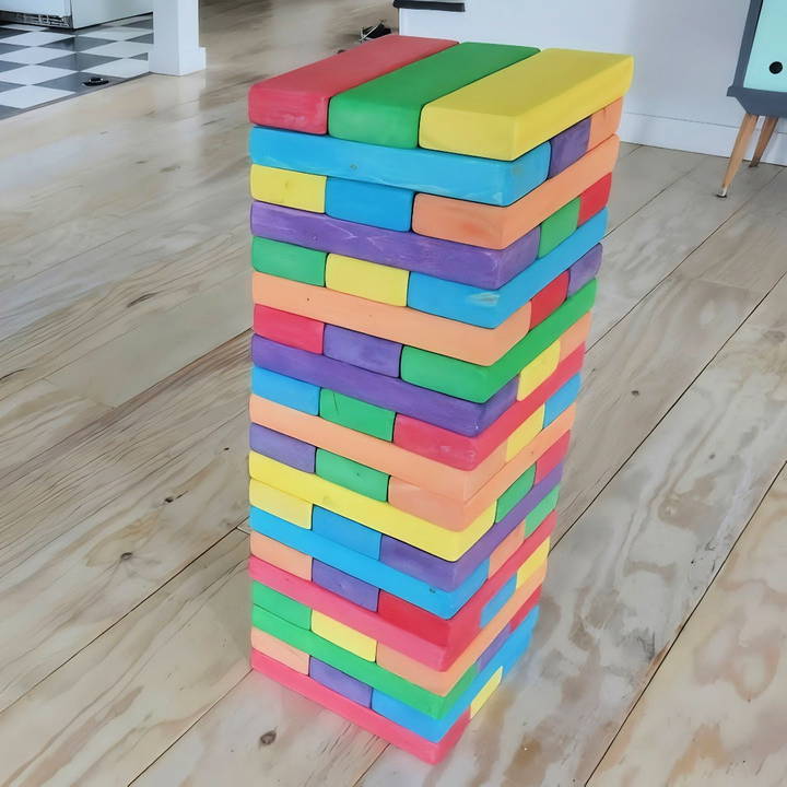 quick and easy diy giant jenga