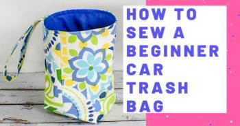 sew your own car trash can