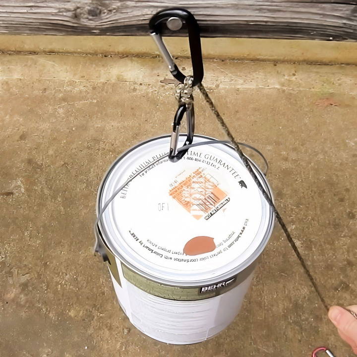 simple diy pulley system