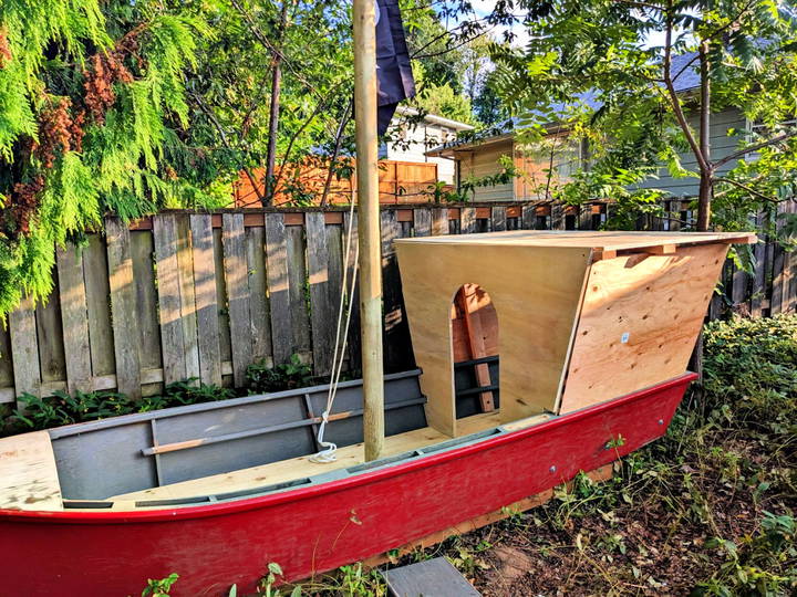 DIY pirate ship playset fun and creative activity for kids