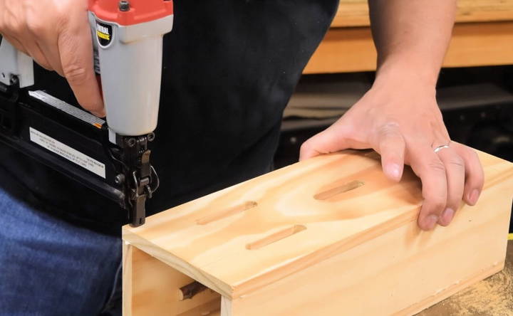 assembling the butterfly house