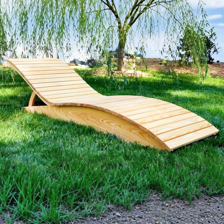 best diy wooden chaise lounge