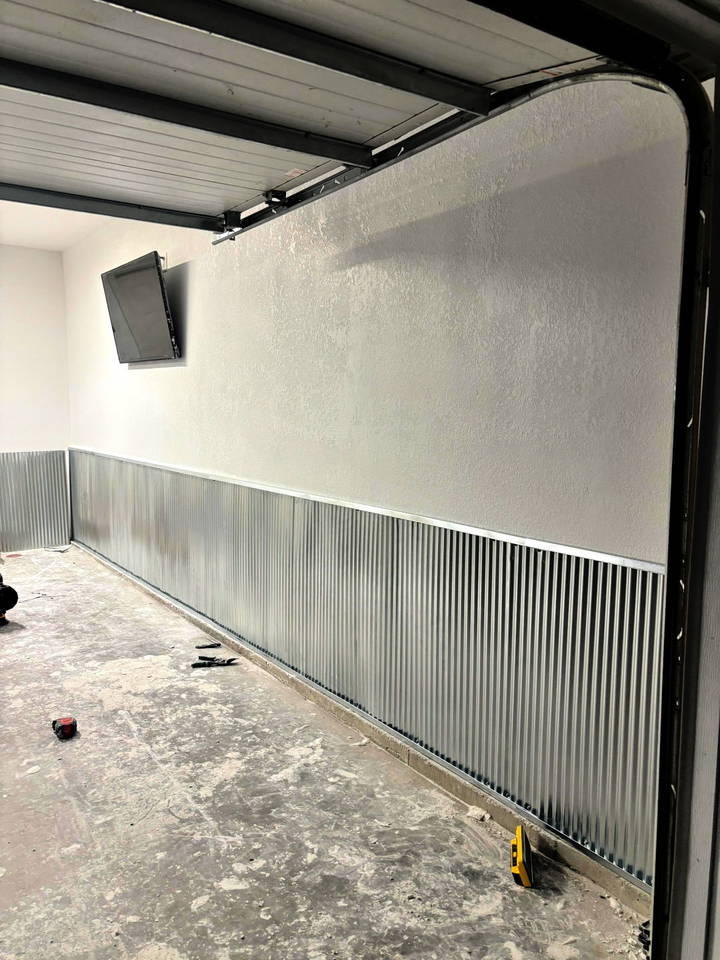 best ways to seal gaps in corrugated metal wall panels