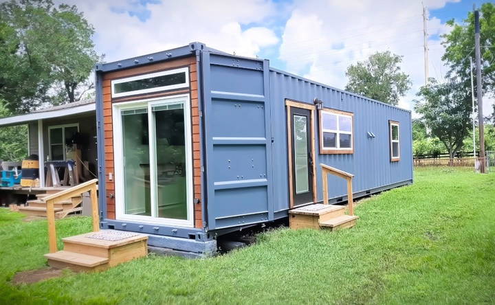 building a container home on a budget