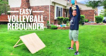 building a volleyball rebounder