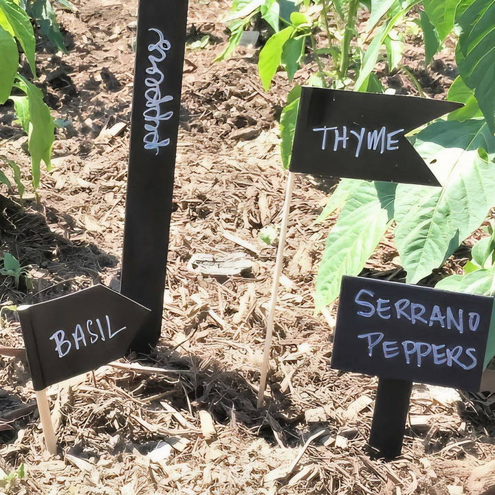 cheap and easy diy plant markers