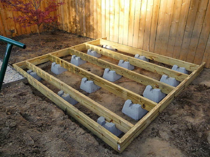 deck block foundation