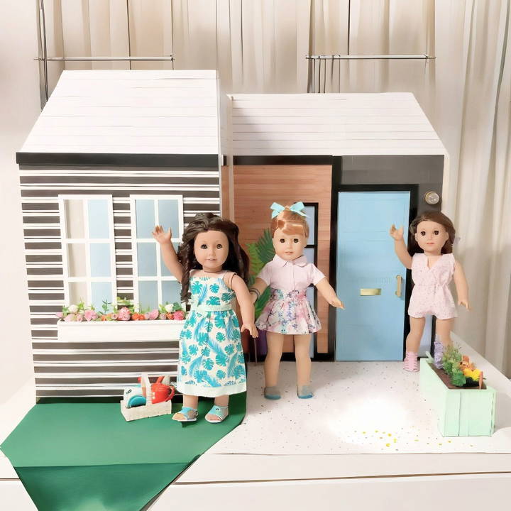 diy american girl dollhouse