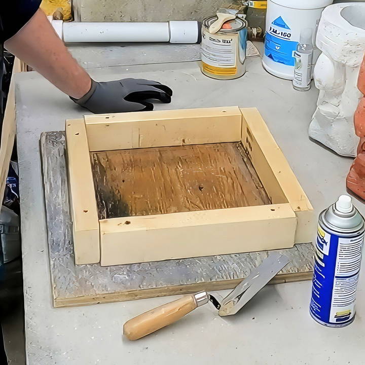 diy stepping stone molds