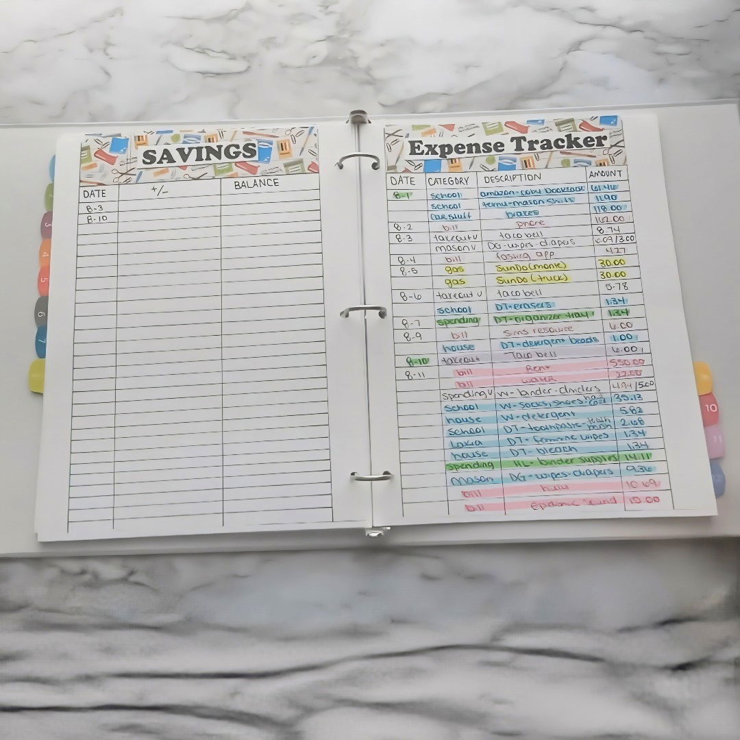 easy diy budget binder