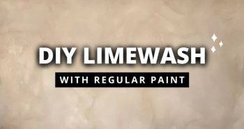 easy diy limewash walls