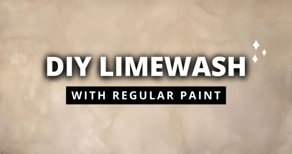 easy diy limewash walls
