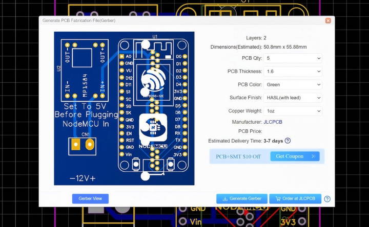 finalizing the pcb